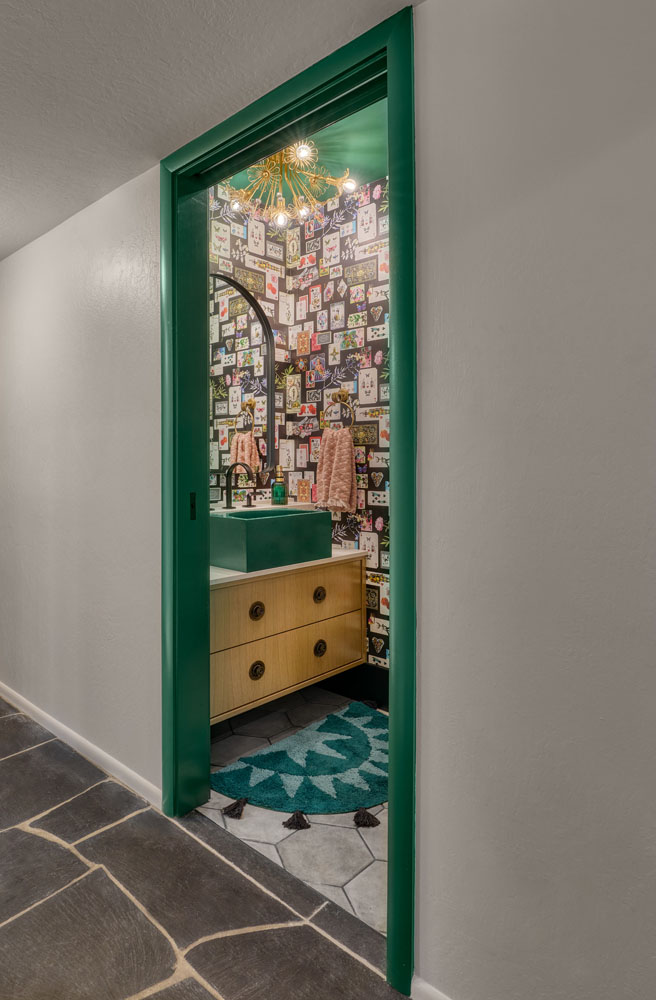 Thorpe Andres Sacramento Arden Park Custom Hall Powder Bathrooms Remodel8 1